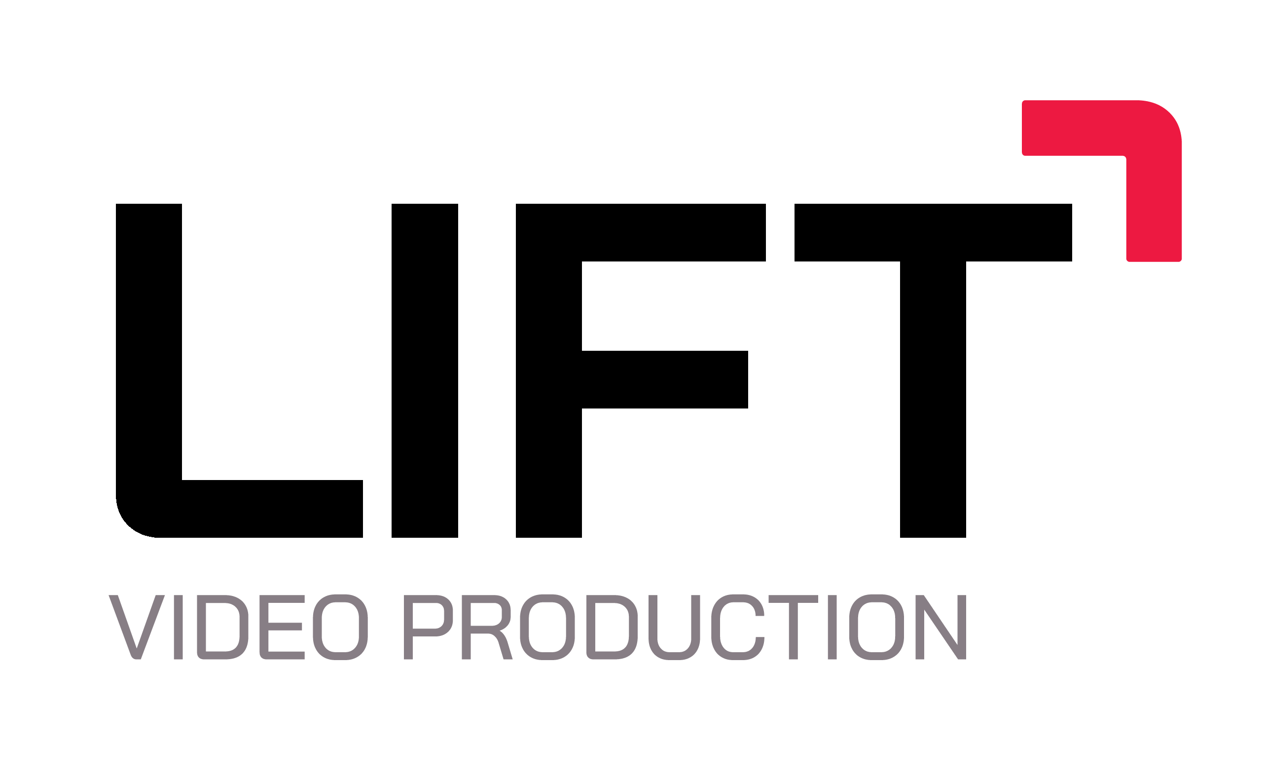 Lift Video Production black logo