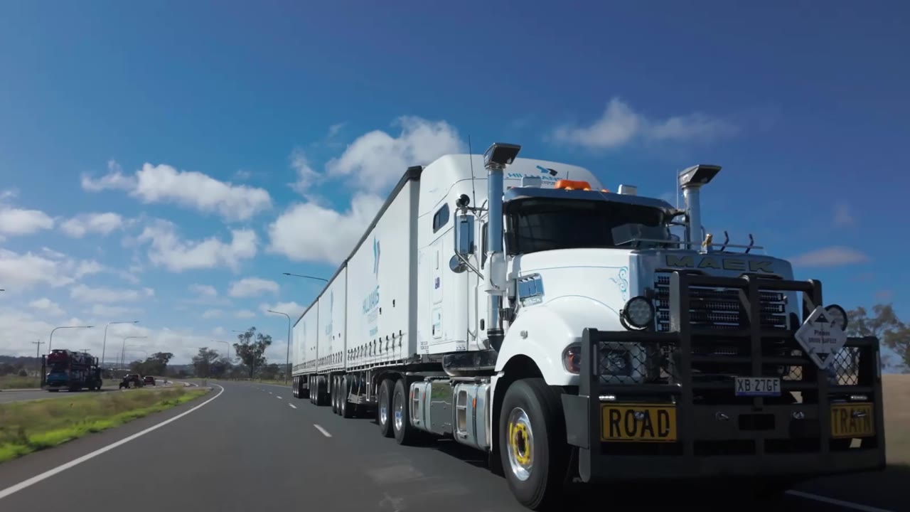 Still from Mack Trucks x Hillmans Transport