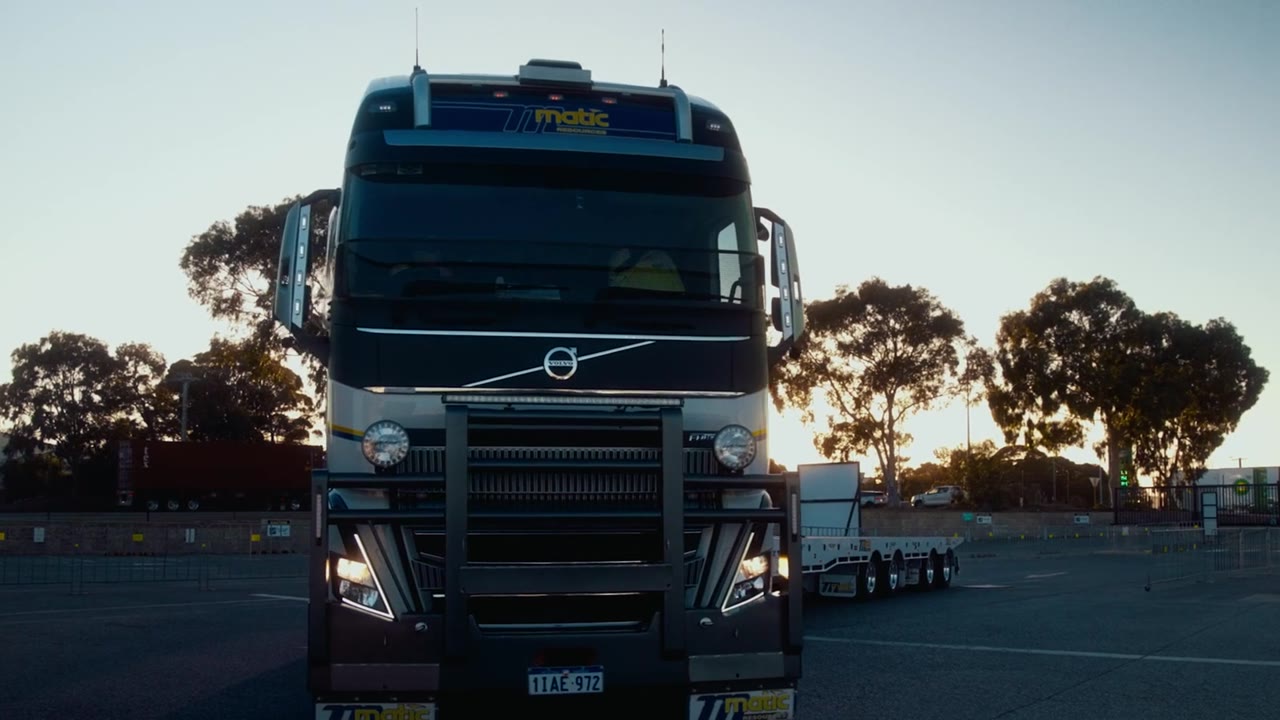 Still from Volvo Financial Services x Matic Transport